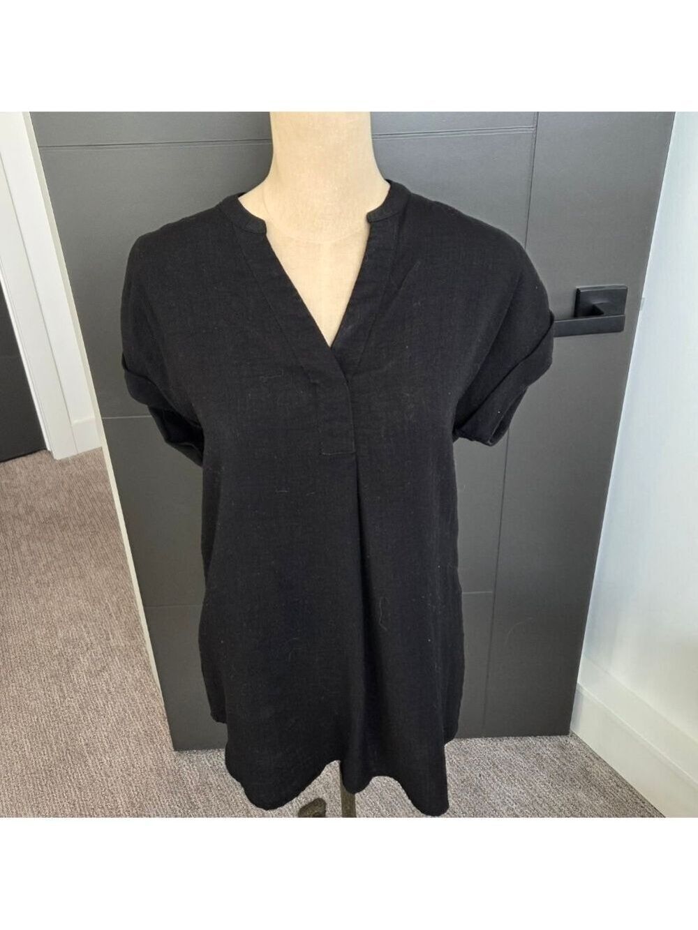 RACHEL Rachel Roy Ebony Tunic Top